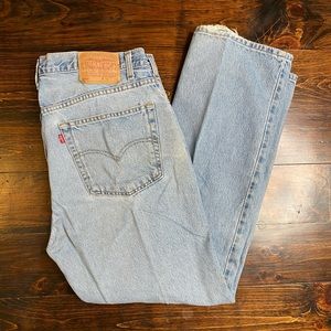 Levi’s 505 Light wash jeans 38x29